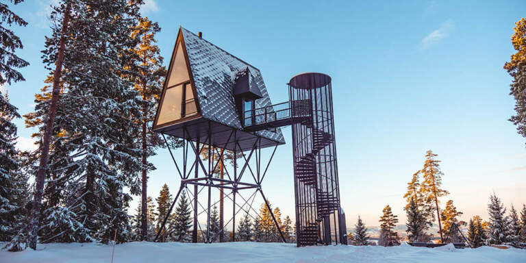 > Some Of The Most Spectacular Treetop Cabins In Norway | ARCHIVIBE